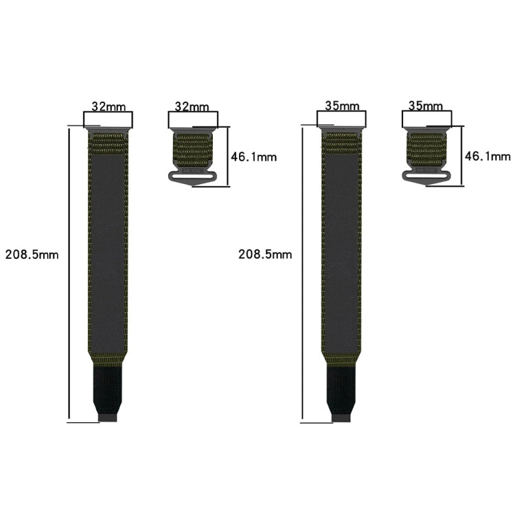 Nylon Hook And Loop Fastener Watch Band, For Apple Watch Series 5 44mm, For Apple Watch Series 5 40mm, For Apple Watch Series 4 44mm, For Apple Watch Series 4 40mm, For Apple Watch Series 3 38mm, For Apple Watch Series 3 42mm                           ...