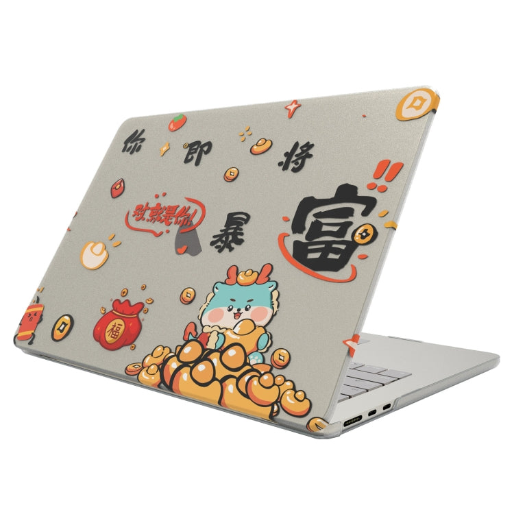 UV Printed Pattern Laptop Frosted Protective Case, For MacBook Pro 16.2 A2991 / A2780 / A2485, For MacBook Air 13.3 A1932 / A2179 / A2337
