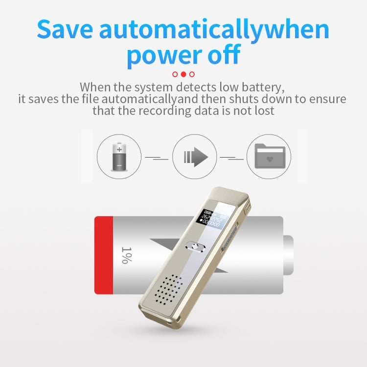JNN Q7 Mini Portable Voice Recorder with OLED Screen, 4GB, 8GB, 16GB, 32GB