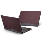 Leather Laptop Shockproof Protective Case, For HP Pavilion Book Pro 16 16 inch 16-ab, For HP OmniBook 7 Laptop 16-az / 16t-az, For HP OmniBook 7 17.3 inch 17-dc, For HP OmniBook 7 Flip 16 inch 16-au, For HP EliteBook 860 / 865 G11 16 inch              ...