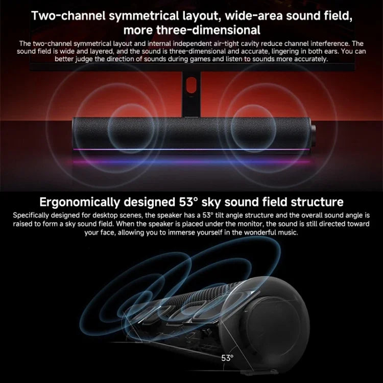 Xiaomi Redmi Computer Bluetooth Speaker with RGB Ambience Light
