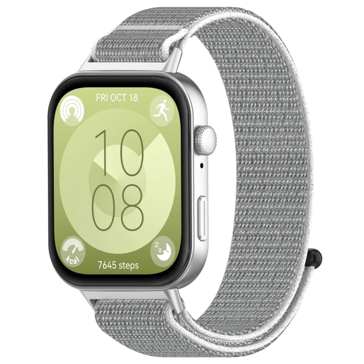Nylon Loop Hook and Loop Fastener Watch Band, For Huawei Watch Fit3