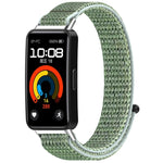 Nylon Loop Hook and Loop Fastener Watch Band, For Huawei Band 10 / 9 / 8