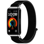 Nylon Loop Hook and Loop Fastener Watch Band, For Huawei Band 10 / 9 / 8