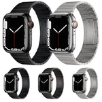 PG65 Single Bead Bamboo Joint Spring Bars Titanium Metal Watch Band, For Apple Watch Series 10 46mm, For Apple Watch Series 10 42mm, For Apple Watch SE 2023 44mm, For Apple Watch SE 2023 40mm, For Apple Watch Ultra 2 49mm, For Apple Watch Series 9 45mm...