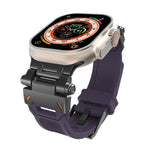 Stainless Steel Connector TPU Watch Band, For Apple Watch Series 6 44mm, For Apple Watch Series 5 44mm