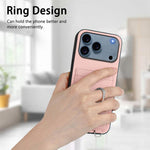 R20 Ring Card Holder Phone Case, For iPhone 17 Pro Max, For iPhone 17 Pro, For iPhone 17, For iPhone Air, For iPhone 15 Pro Max, For iPhone 15 Pro, For iPhone 15 Plus, For iPhone 15