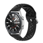 R850 Silicone Sports Solid Color Strap, Size: Free Size 20mm, For Galaxy Watch 3 41mm