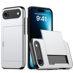 Shockproof Armor Phone Case with Card Slot, For iPhone Air, For iPhone 16 Pro Max, For iPhone 16 Pro, For iPhone 16 Plus