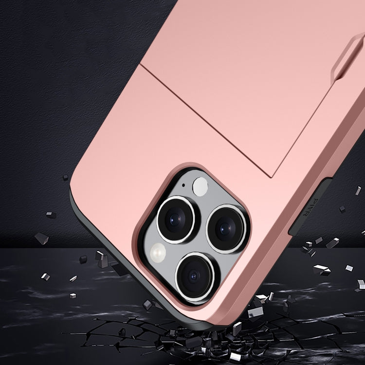 Shockproof Armor Phone Case with Card Slot, For iPhone Air, For iPhone 16 Pro Max, For iPhone 16 Pro, For iPhone 16 Plus