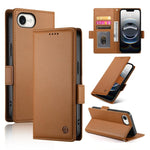 Side Buckle Magnetic Frosted Leather Phone Case, For iPhone 17e / 16e, For iPhone 17 Pro Max, For iPhone 17 Pro, For iPhone 17, For iPhone Air, For iPhone 16 Pro Max