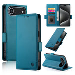 Side Buckle Magnetic Frosted Leather Phone Case, For iPhone 17e / 16e, For iPhone 17 Pro Max, For iPhone 17 Pro, For iPhone 17, For iPhone Air, For iPhone 16 Pro Max