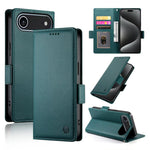Side Buckle Magnetic Frosted Leather Phone Case, For iPhone 17e / 16e, For iPhone 17 Pro Max, For iPhone 17 Pro, For iPhone 17, For iPhone Air, For iPhone 16 Pro Max