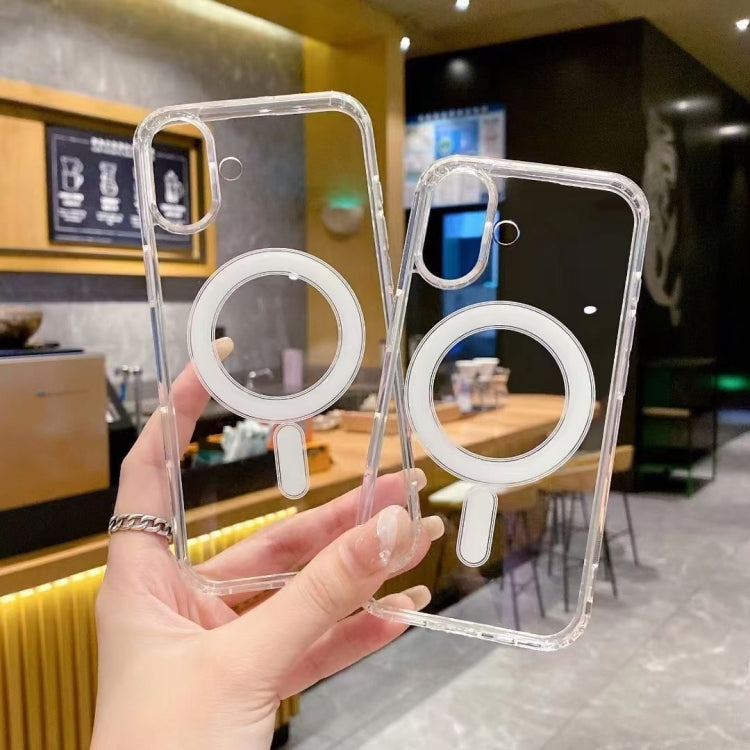 Large Hole Camera MagSafe Magnetic Clear Acrylic TPU Case, For iPhone 18 Pro, For iPhone 18 Pro Max, For iPhone 17 Pro Max, For iPhone 17 Pro, For iPhone 17, For iPhone 17 Air, For iPhone 16 Pro Max, For iPhone 16 Pro, For iPhone 16 Plus, For iPhone 16