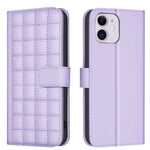 Square Texture Leather Phone Case, For iPhone 12 / 12 Pro, For iPhone 12 Pro Max, For iPhone 11 Pro Max, For iPhone 11, For iPhone 11 Pro, For iPhone XR, For iPhone XS Max, For iPhone 8 Plus / 7 Plus
