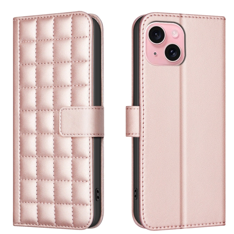 Square Texture Leather Phone Case, For iPhone 15 Plus / 14 Plus, For iPhone 15, For iPhone 14 / 13, For iPhone 14 Pro, For iPhone 14 Pro Max, For iPhone SE 2022 / SE 2020 / 8 / 7, For iPhone 13 Pro Max, For iPhone 13 Pro