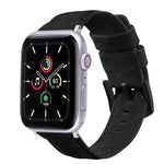Genuine Leather Replacement Strap Watchband, For Apple Watch 5 & 4 40mm / 3 & 2 & 1 38mm, For Apple Watch 5 & 4 44mm / 3 & 2 & 1 42mm