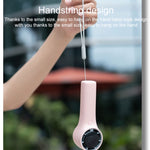 N606 Pro HD Digital Display Mini Handheld Fan