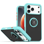 Q Shadow 1 Series TPU + PC Phone Case with Ring, For iPhone 17e / 16e, For iPhone 17 Pro Max, For iPhone 17 Pro, For iPhone 17, For iPhone Air, For iPhone 16 Pro Max