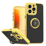 Q Shadow 1 Series TPU + PC Phone Case with Ring, For iPhone 16 Pro, For iPhone 16 Plus, For iPhone 15 Pro Max, For iPhone 15 Pro, For iPhone 15 Plus, For iPhone 15