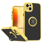 Q Shadow 1 Series TPU + PC Phone Case with Ring, For iPhone 16 Pro, For iPhone 16 Plus, For iPhone 15 Pro Max, For iPhone 15 Pro, For iPhone 15 Plus, For iPhone 15