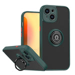 Q Shadow 1 Series TPU + PC Phone Case with Ring, For iPhone 16 Pro, For iPhone 16 Plus, For iPhone 15 Pro Max, For iPhone 15 Pro, For iPhone 15 Plus, For iPhone 15