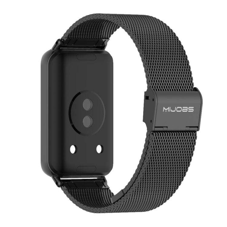 MIJOBS Milan Buckle Stainless Steel Watch Band, For Honor Band 10 / 9