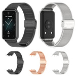 MIJOBS Milan Buckle Stainless Steel Watch Band, For Honor Band 10 / 9