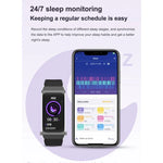 B7 Pro 1.5 inch 2 in 1 Bluetooth Earphone Silicone Strap Smart Watch, Support Heart Rate / Sleep Monitoring