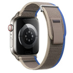 Dual-Section Loop Nylon Watch Band, For Apple Watch Ultra 2 49mm, For Apple Watch Series 9 45mm