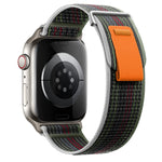 Dual-Section Loop Nylon Watch Band, For Apple Watch SE 2022 40mm, For Apple Watch SE 2022 44mm