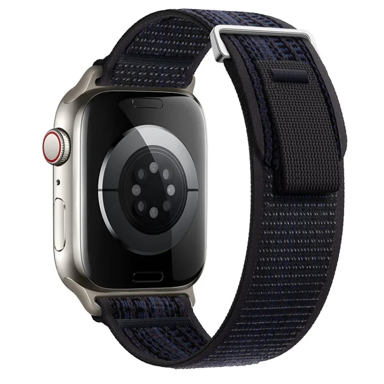 Dual-Section Loop Nylon Watch Band, For Apple Watch SE 40mm, For Apple Watch SE 44mm