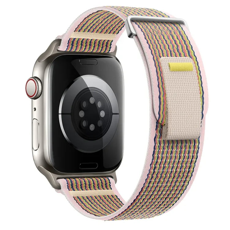 Dual-Section Loop Nylon Watch Band, For Apple Watch Series 5 44mm, For Apple Watch Series 5 40mm