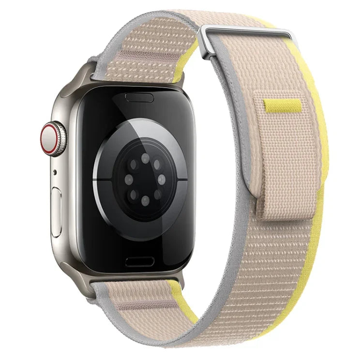 Dual-Section Loop Nylon Watch Band, For Apple Watch Series 3 38mm, For Apple Watch Series 3 42mm