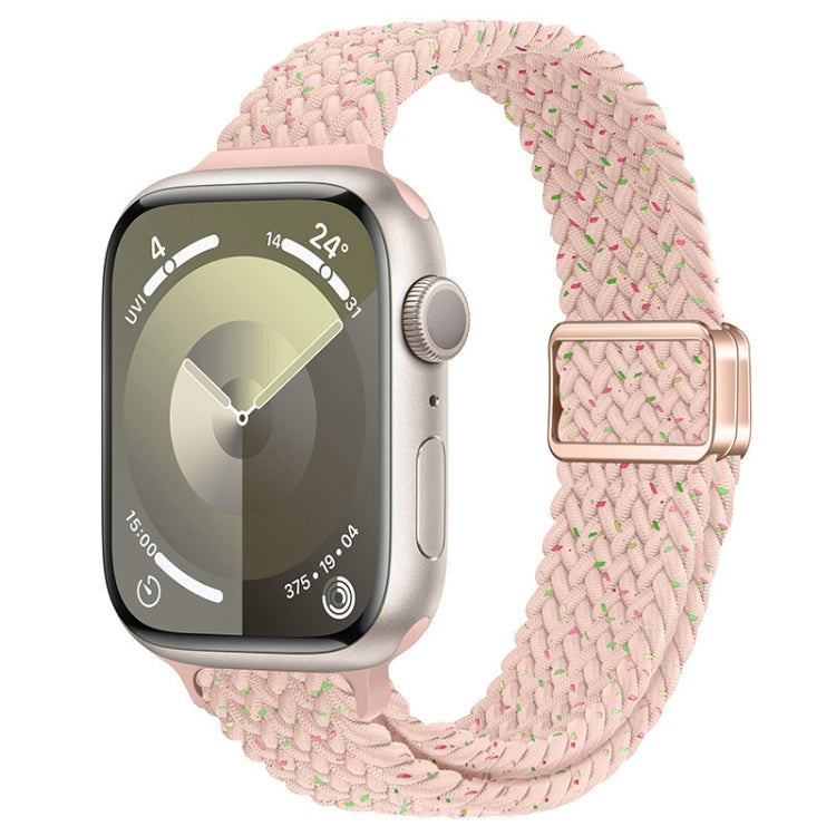 Slim Magnetic Buckle Nylon Braided Watch Band, For Apple Watch Series 8 41mm, For Apple Watch Series 8 45mm