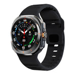 Wave Texture Reverse Buckle Silicone Watch Band, For Samsung Galaxy Watch Ultra 47mm / Ultra 2025