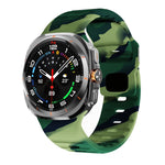 Wave Texture Reverse Buckle Silicone Watch Band, For Samsung Galaxy Watch Ultra 47mm / Ultra 2025