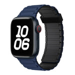 Tri-beads Magnetic Hoop Silicone Watch Band, For Apple Watch Series 6 40mm