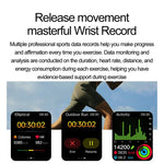 ET585 2.04 inch Silicone Strap IP68 Waterproof Smart Watch, Support ECG / Blood Composition Measurement