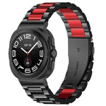 Three Beads Stainless Steel Watch Band, For Galaxy Watch Ultra2 2026 / 2025 / 1 2024