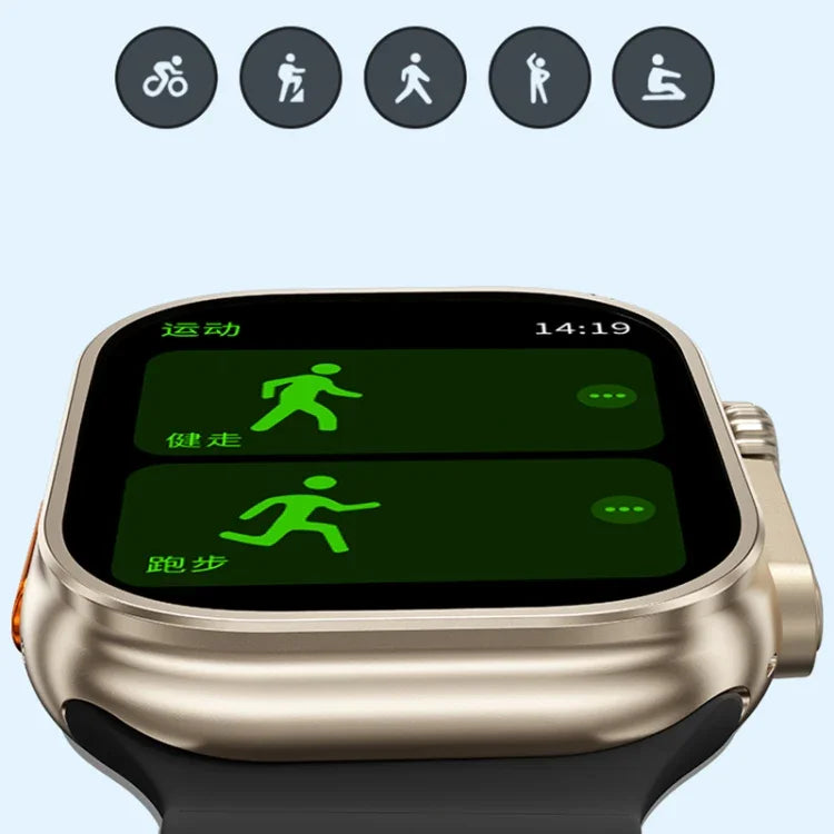 WK WH-02 Traveler 2.01 inch Smart Watch Supports Blood Oxygen Monitoring