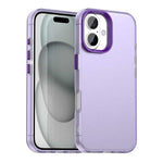 Candy PC Hybrid TPU Shockproof Phone Case, For iPhone 17 Pro Max, For iPhone 17 Pro, For iPhone 17, For iPhone Air, For iPhone 16 Pro Max, For iPhone 16 Pro