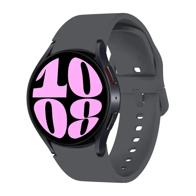 Button Style Quick Release Silicone Watch Band, For Samsung Galaxy Watch 7 / 6