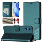 Honeycomb Embossing RFID Leather Phone Case, For iPhone 11 Pro Max, For iPhone 11, For iPhone 11 Pro, For iPhone X / XS, For iPhone XR, For iPhone XS Max, For iPhone 8 Plus / 7 Plus
