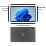 Jumper EZpad V12 Pro Tablet PC, No Keyboard, 12 inch Windows 11 Home OS Intel Alder Lake N95 Quad Core, 12GB+256GB, 12GB+512GB