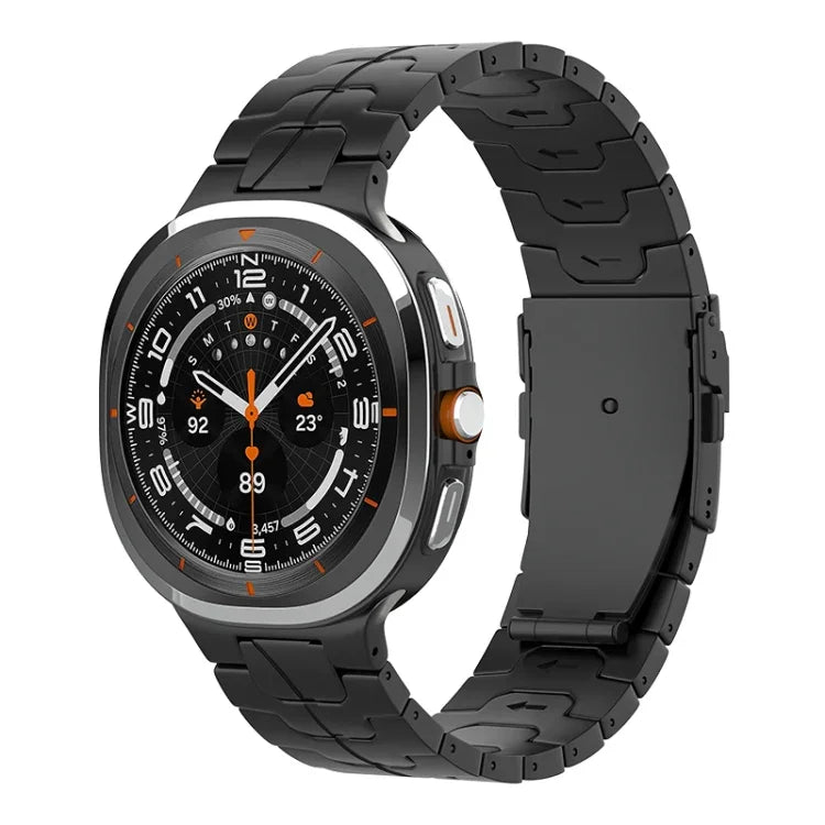 Safety Buckle Pure Titanium Watch Band, For Samsung Galaxy Watch Ultra / Ultra 2025, For Samsung Galaxy Watch8 / Watch8 Classic