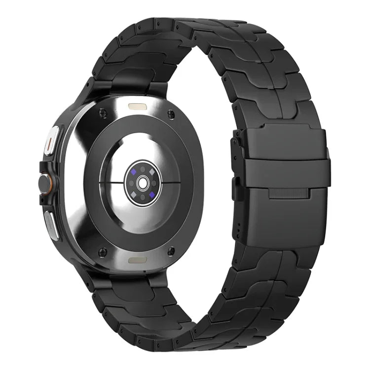 Safety Buckle Pure Titanium Watch Band, For Samsung Galaxy Watch Ultra / Ultra 2025, For Samsung Galaxy Watch8 / Watch8 Classic