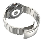 Three Beads Tortoise Buckle Titanium Steel Watch Band, For Samsung Galaxy Watch Ultra / Ultra 2025, For Samsung Galaxy Watch8 / Watch8 Classic