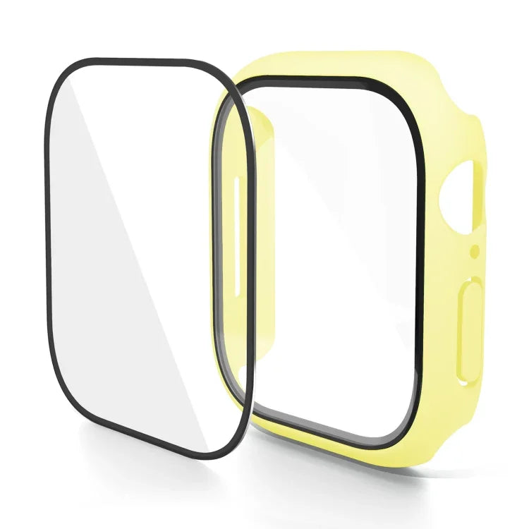 PC Integrated Tempered Film Watch Case, For Apple Watch Series 10 / 11 46mm, For Apple Watch Series 10 / 11 42mm