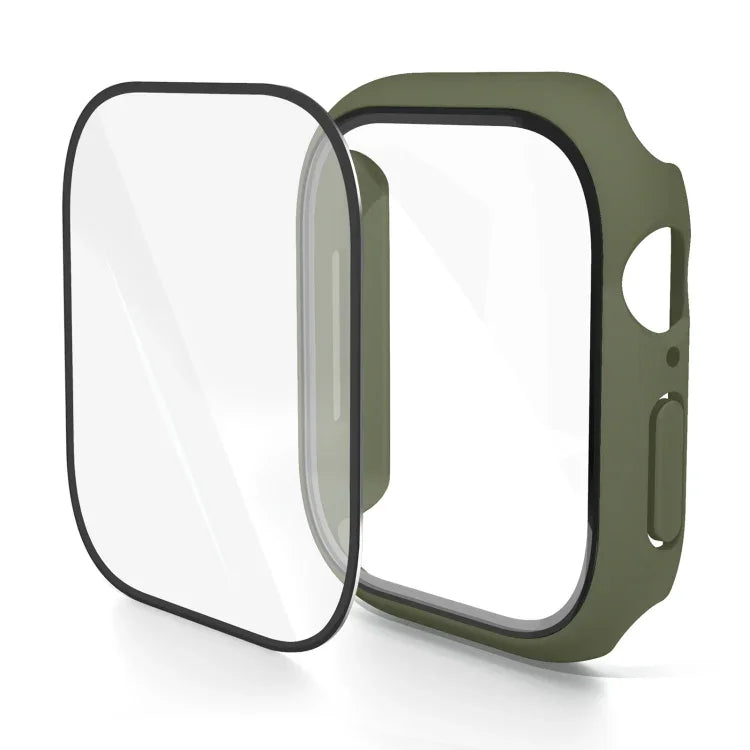 PC Integrated Tempered Film Watch Case, For Apple Watch Series 10 / 11 46mm, For Apple Watch Series 10 / 11 42mm